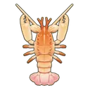 Deep-Sea Clawed Lobster