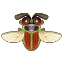 Metallic Wood-Boring Beetle